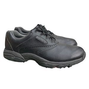 Mens FootJoy FJ GreenJoys Golf Shoes 45449 Black / Black Sz 10 M
